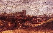 Hercules Seghers View of Brussels from the North-East painting